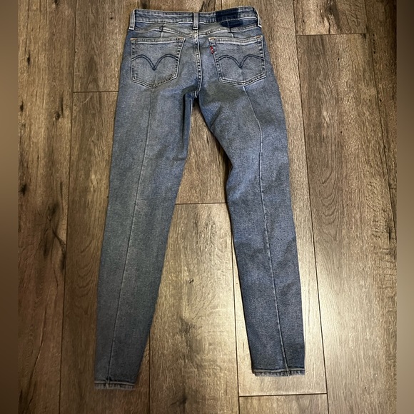 🌊 LEVI'S 711 MID RISE SKINNY JEANS - Picture 3 of 6